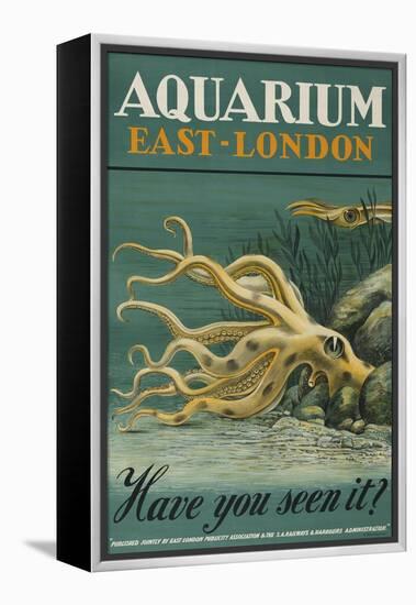 Aquarium, East-London-null-Framed Premier Image Canvas