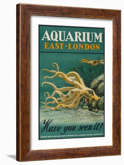 Aquarium East London-Vintage Apple Collection-Framed Giclee Print