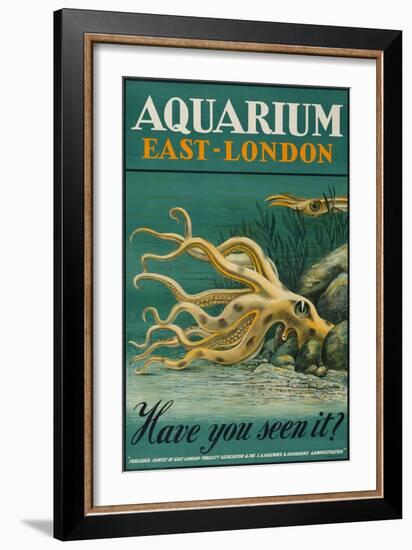 Aquarium East London-Vintage Apple Collection-Framed Giclee Print