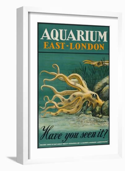 Aquarium East London-Vintage Apple Collection-Framed Giclee Print