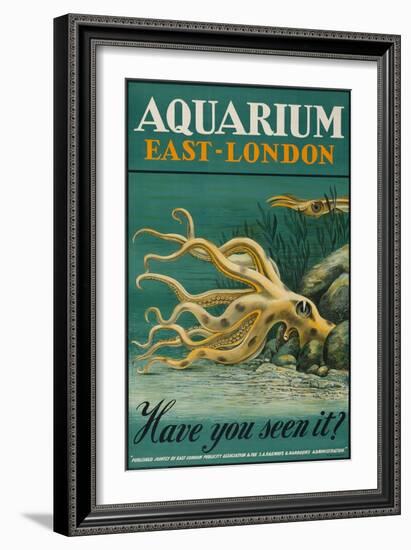 Aquarium East London-Vintage Apple Collection-Framed Giclee Print