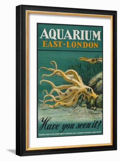 Aquarium East London-Vintage Apple Collection-Framed Giclee Print