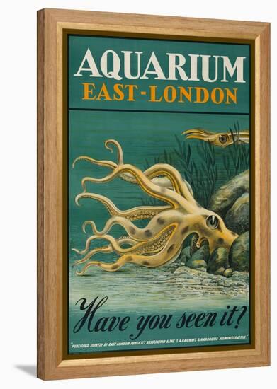 Aquarium East London-Vintage Apple Collection-Framed Premier Image Canvas