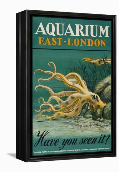 Aquarium East London-Vintage Apple Collection-Framed Premier Image Canvas