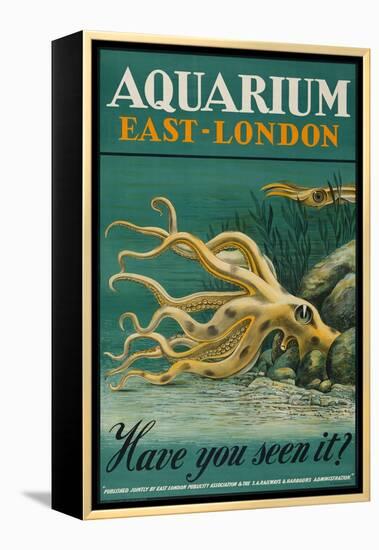 Aquarium East London-Vintage Apple Collection-Framed Premier Image Canvas