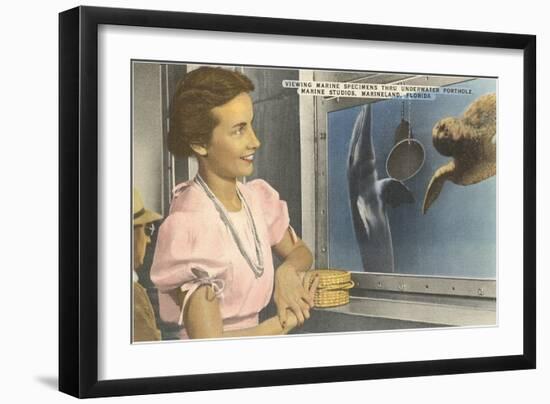 Aquarium, Marineland, Florida-null-Framed Art Print