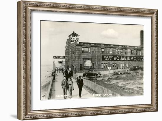 Aquarium, Seaside, Oregon-null-Framed Art Print