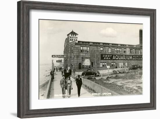 Aquarium, Seaside, Oregon-null-Framed Art Print