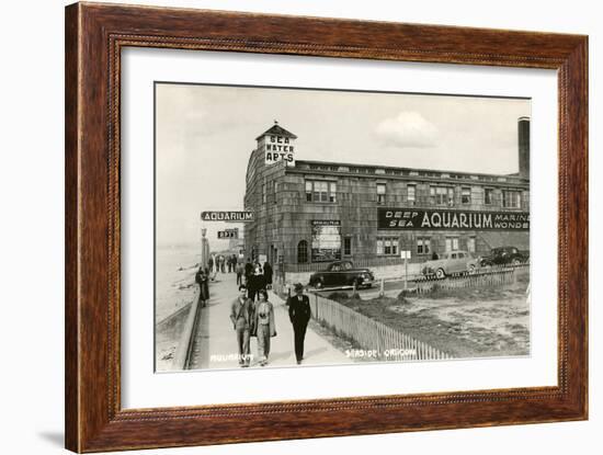 Aquarium, Seaside, Oregon-null-Framed Art Print