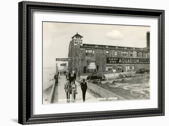 Aquarium, Seaside, Oregon-null-Framed Art Print