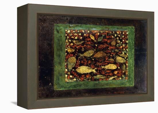 Aquarium-Paul Klee-Framed Premier Image Canvas