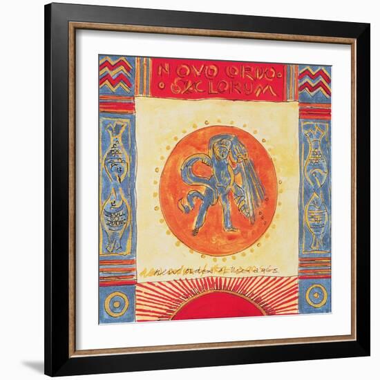 Aquarius II-Sabira Manek-Framed Giclee Print