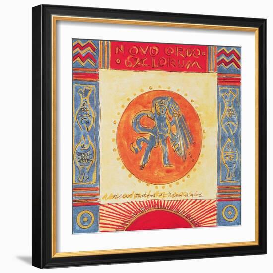 Aquarius II-Sabira Manek-Framed Giclee Print