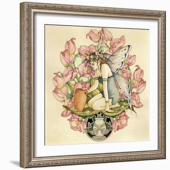 Aquarius-Linda Ravenscroft-Framed Giclee Print