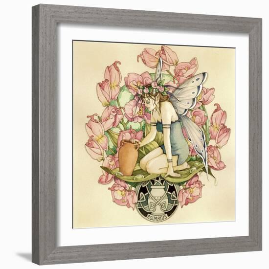 Aquarius-Linda Ravenscroft-Framed Giclee Print