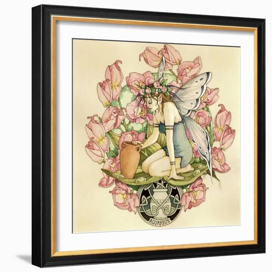 Aquarius-Linda Ravenscroft-Framed Giclee Print