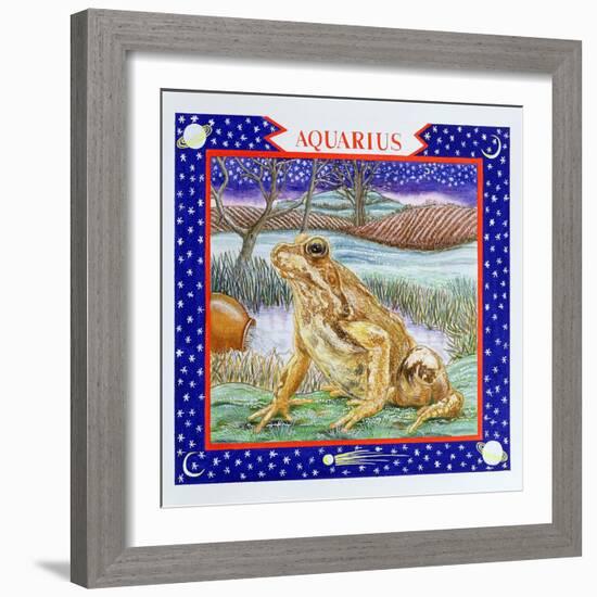 Aquarius-Catherine Bradbury-Framed Giclee Print