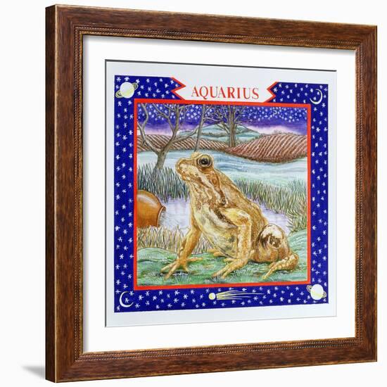 Aquarius-Catherine Bradbury-Framed Giclee Print