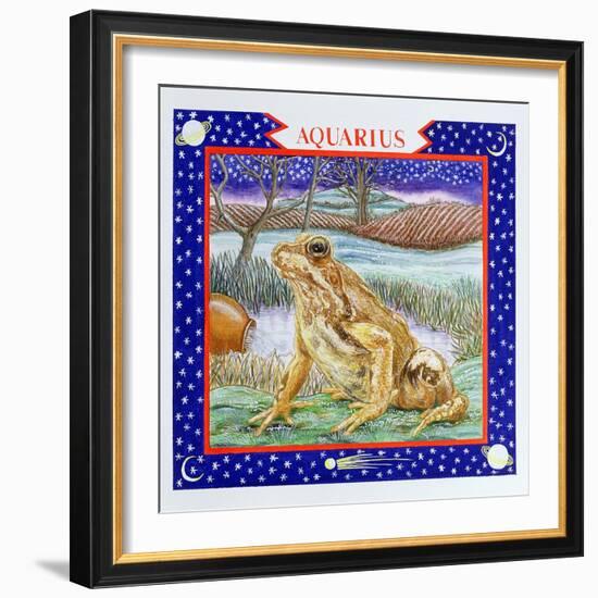 Aquarius-Catherine Bradbury-Framed Giclee Print