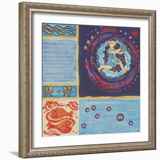 Aquarius-Sabira Manek-Framed Giclee Print