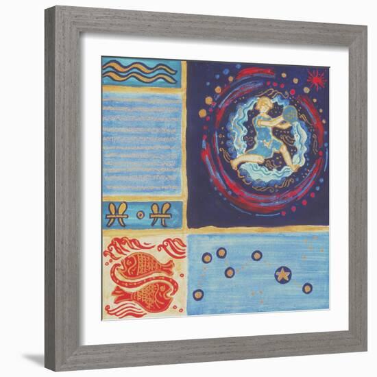 Aquarius-Sabira Manek-Framed Giclee Print