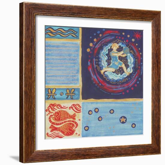 Aquarius-Sabira Manek-Framed Giclee Print