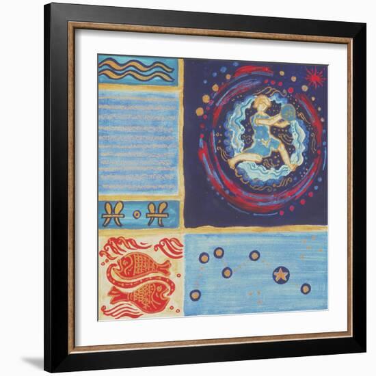 Aquarius-Sabira Manek-Framed Giclee Print