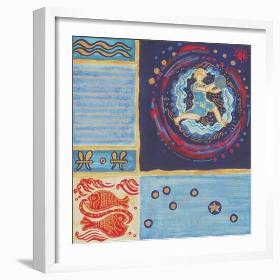 Aquarius-Sabira Manek-Framed Giclee Print