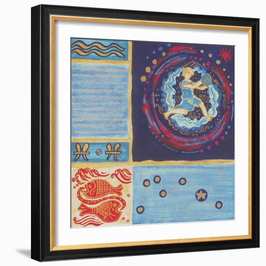 Aquarius-Sabira Manek-Framed Giclee Print