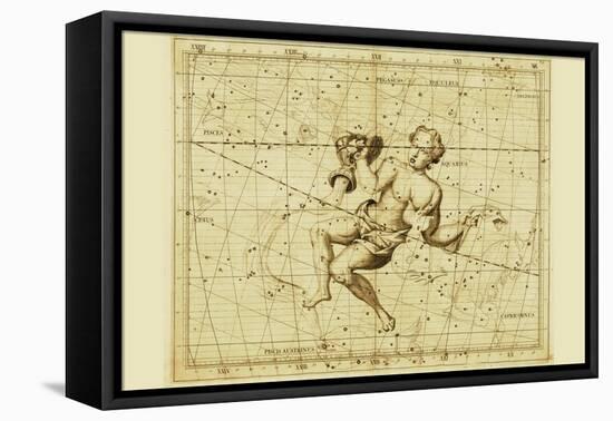 Aquarius-Sir John Flamsteed-Framed Stretched Canvas
