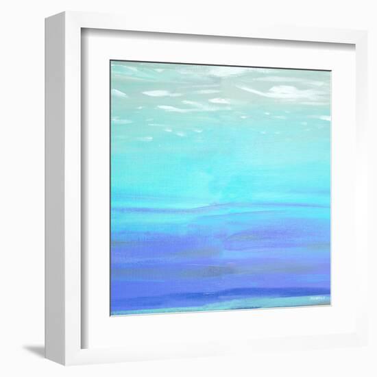 Aquatic Abstract-Dan Meneely-Framed Art Print