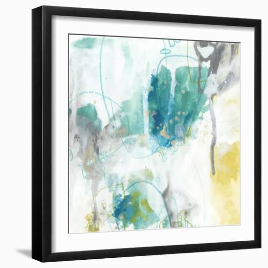Aquatic Atmosphere II-June Vess-Framed Art Print
