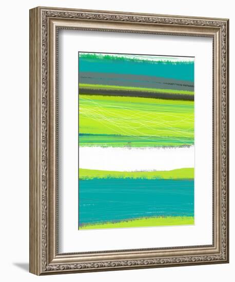 Aquatic Breeze 1-NaxArt-Framed Art Print