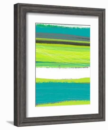 Aquatic Breeze 1-NaxArt-Framed Art Print