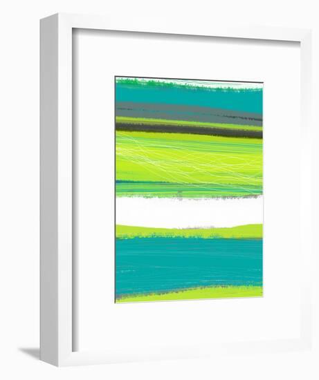 Aquatic Breeze 1-NaxArt-Framed Art Print