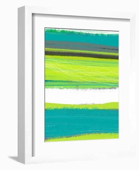 Aquatic Breeze 1-NaxArt-Framed Art Print