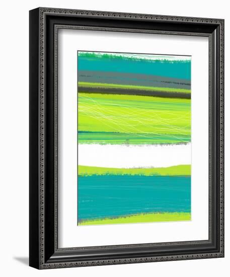 Aquatic Breeze 1-NaxArt-Framed Art Print