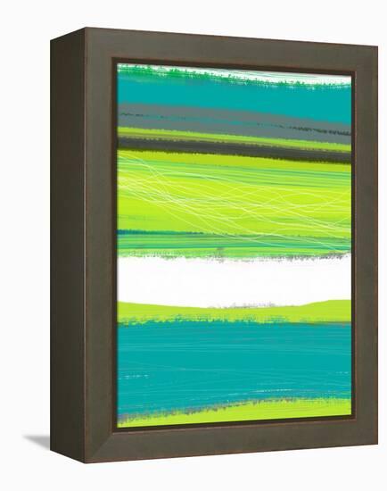 Aquatic Breeze 1-NaxArt-Framed Stretched Canvas