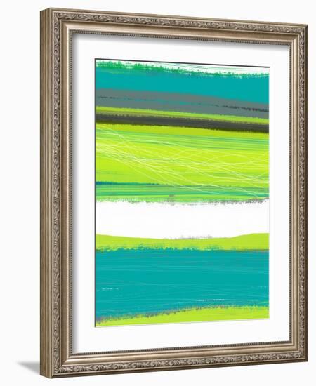 Aquatic Breeze 1-NaxArt-Framed Art Print