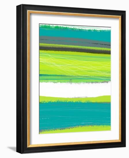 Aquatic Breeze 1-NaxArt-Framed Art Print