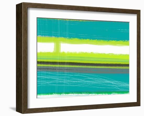 Aquatic Breeze 2-NaxArt-Framed Art Print