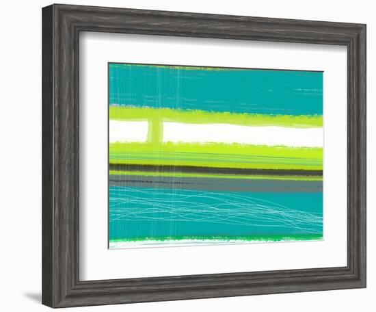 Aquatic Breeze 2-NaxArt-Framed Art Print