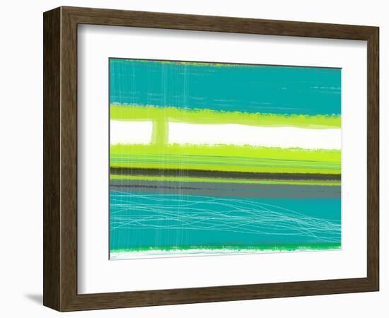 Aquatic Breeze 2-NaxArt-Framed Art Print