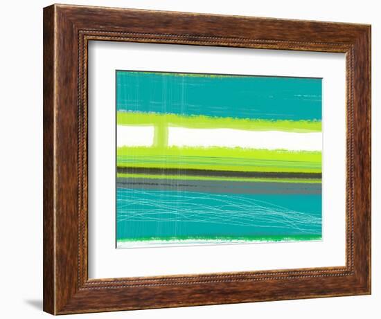 Aquatic Breeze 2-NaxArt-Framed Art Print