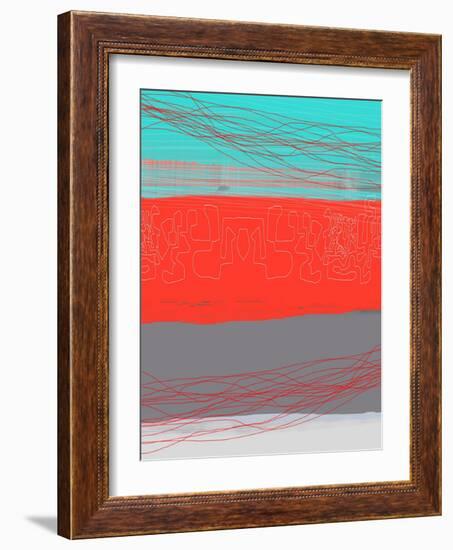 Aquatic Breeze 3-NaxArt-Framed Art Print