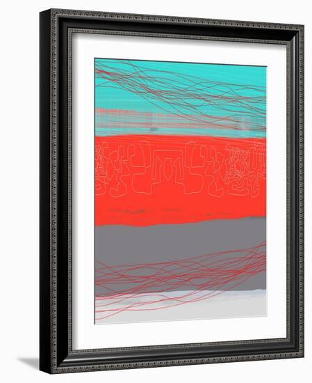 Aquatic Breeze 3-NaxArt-Framed Art Print