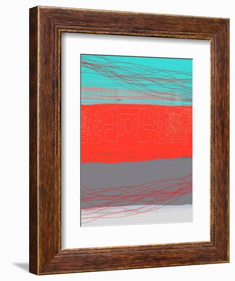 Aquatic Breeze 3-NaxArt-Framed Art Print