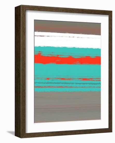 Aquatic Breeze 4-NaxArt-Framed Art Print