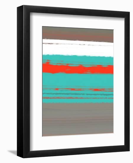 Aquatic Breeze 4-NaxArt-Framed Art Print