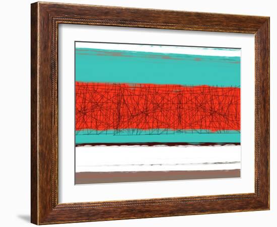 Aquatic Breeze 5-NaxArt-Framed Art Print